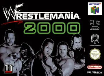 WWF WrestleMania 2000 (Europe) box cover front